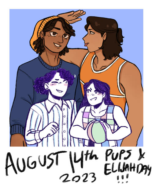 Gift art for Puppsss4 &amp; HoodedJelly