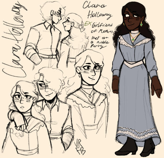 Clara Holloway - Reference Sheet